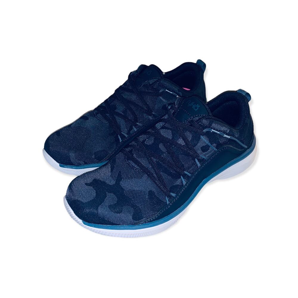 Ryka Womens Fate Sneakers Shoes Blue White H6502M1400 - Picture 11 of 12